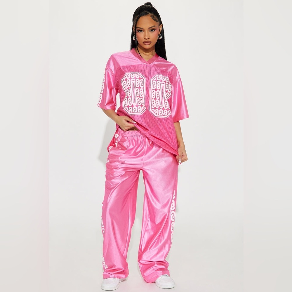 Fashion Nova Head In The Game Jogger Pants Only ! Large
